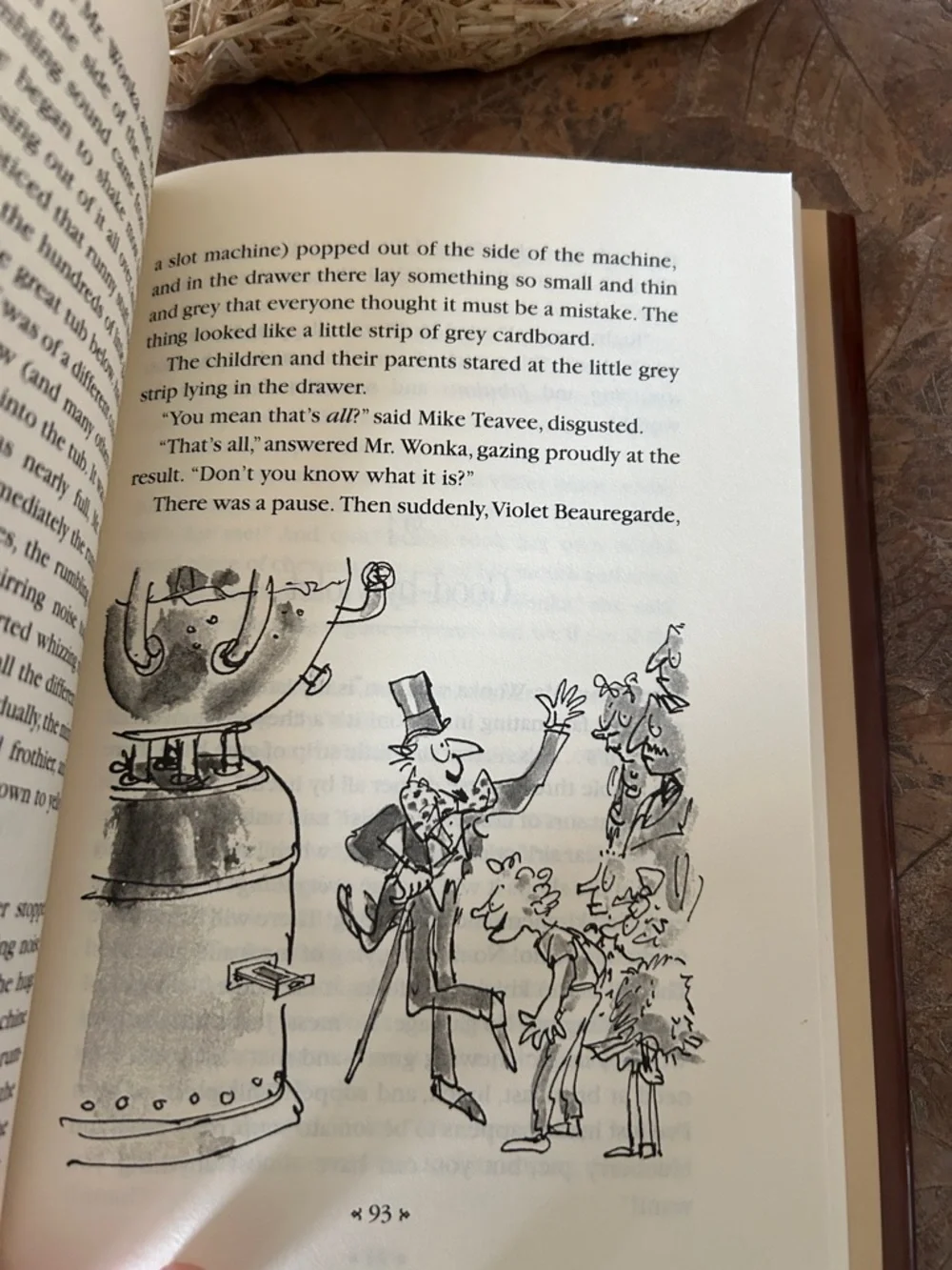 Charlie and the Chocolate Factory Vintage Hard Cover Novel with Sleeve